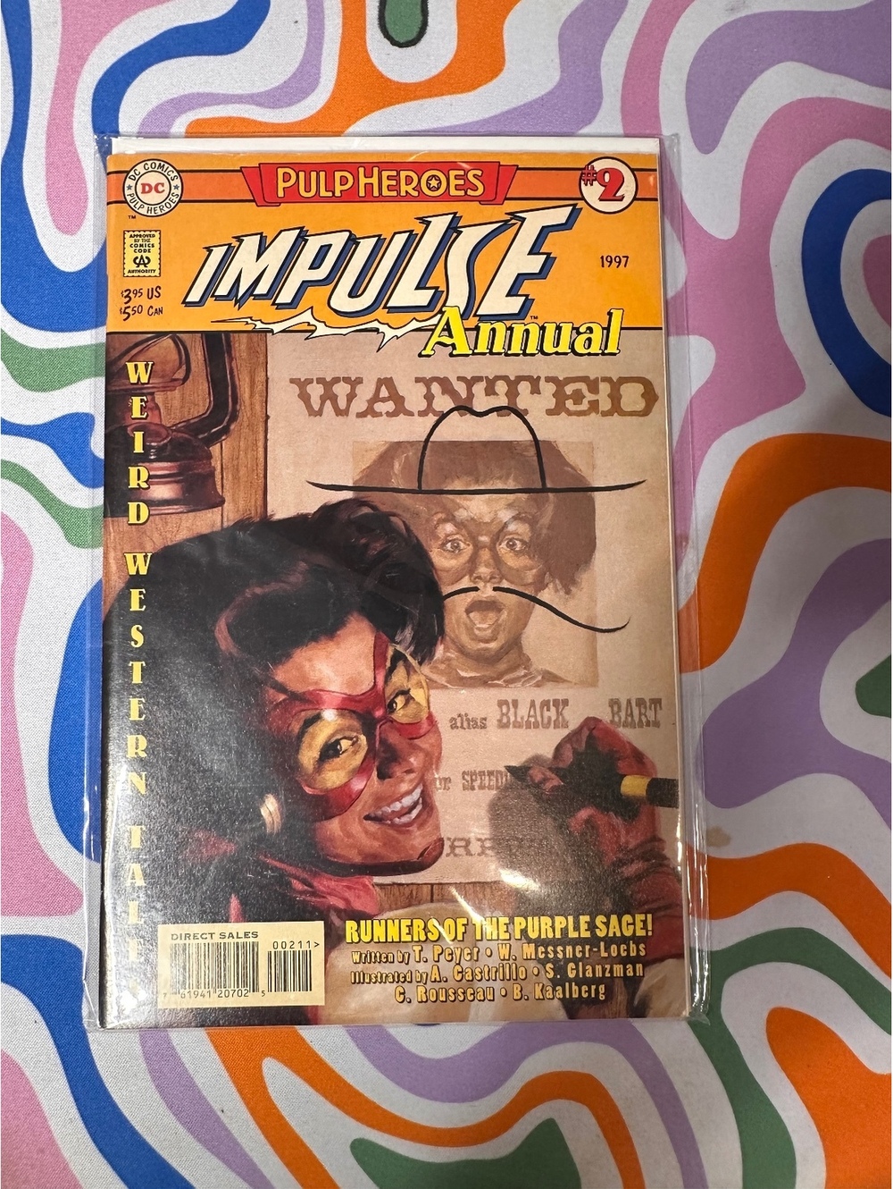 Impulse Annual Pulp Heroes Wanted comic book